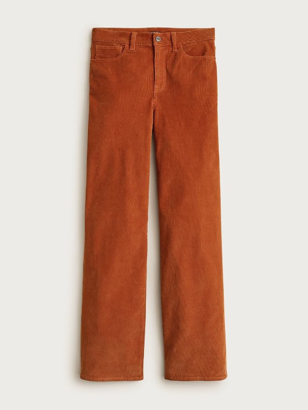 J.Crew wide-leg maple rust corduroys size 33